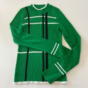 Meave for Anthropologie Green Turtleneck